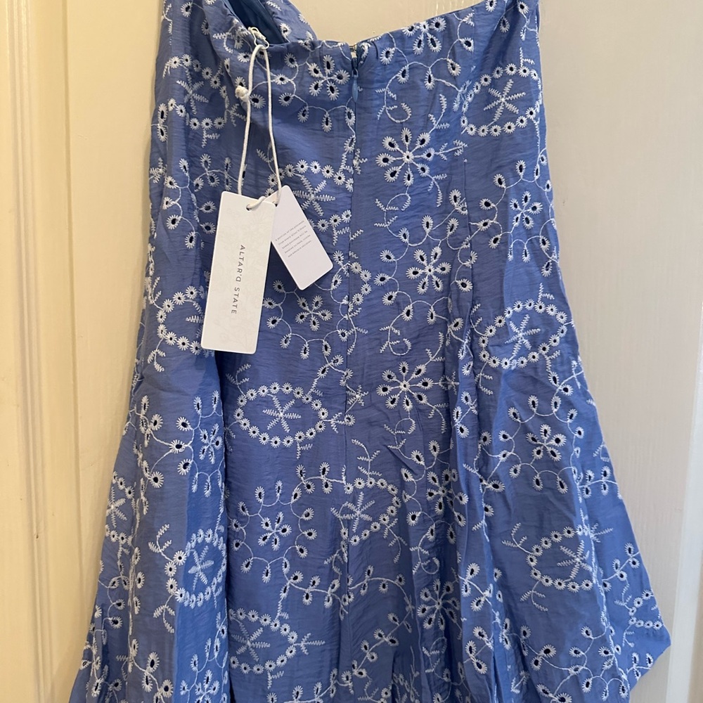 Altar’d State Maia embroidered mini dress